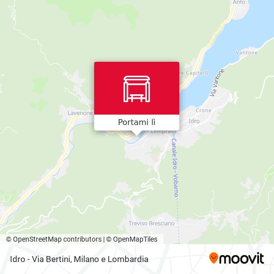 Mappa Idro - Via Bertini