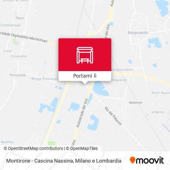 Mappa Montirone - Cascina Nassina
