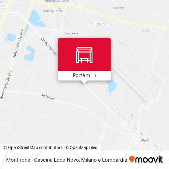 Mappa Montirone - Cascina Loco Novo
