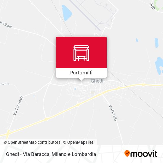 Mappa Ghedi - Via Baracca
