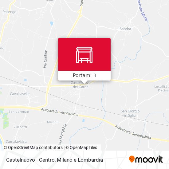 Mappa Castelnuovo - Centro