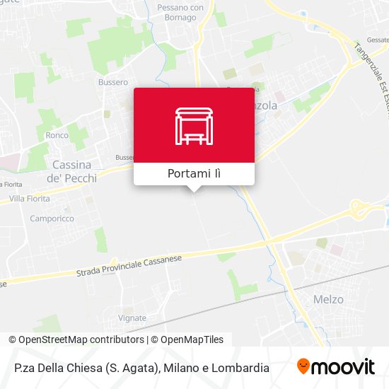 Mappa P.za Della Chiesa (S. Agata)