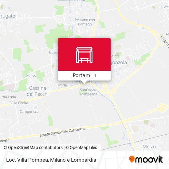 Mappa Loc. Villa Pompea