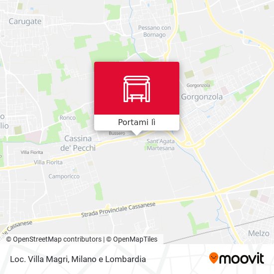 Mappa Loc. Villa Magri