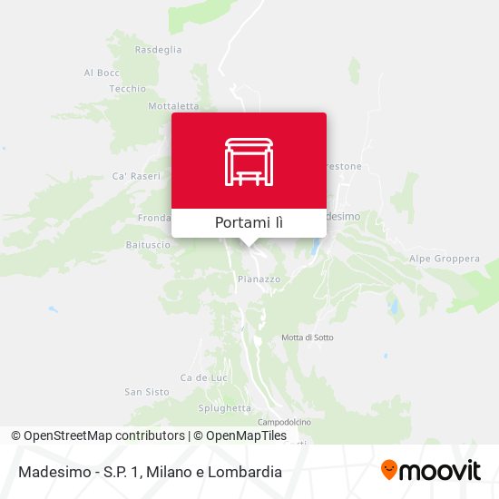 Mappa Madesimo - S.P. 1