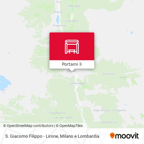 Mappa S. Giacomo Filippo - Lirone
