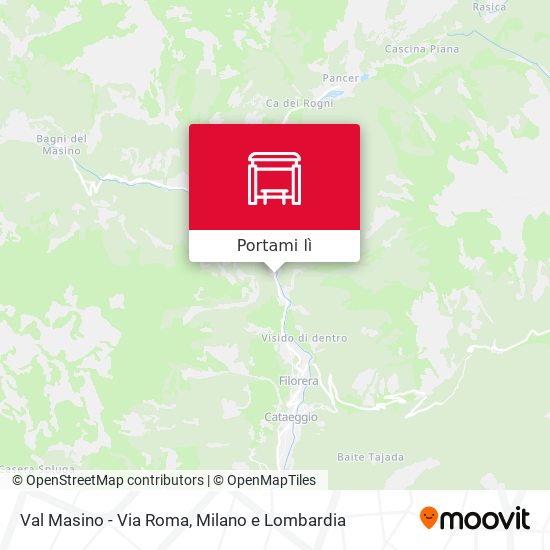 Mappa Val Masino - Via Roma