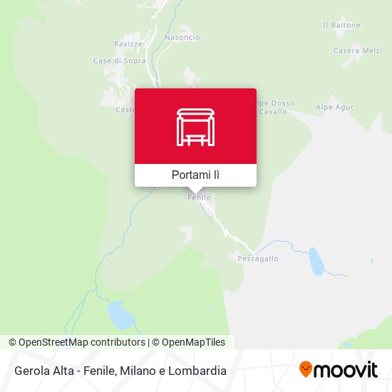 Mappa Gerola Alta - Fenile