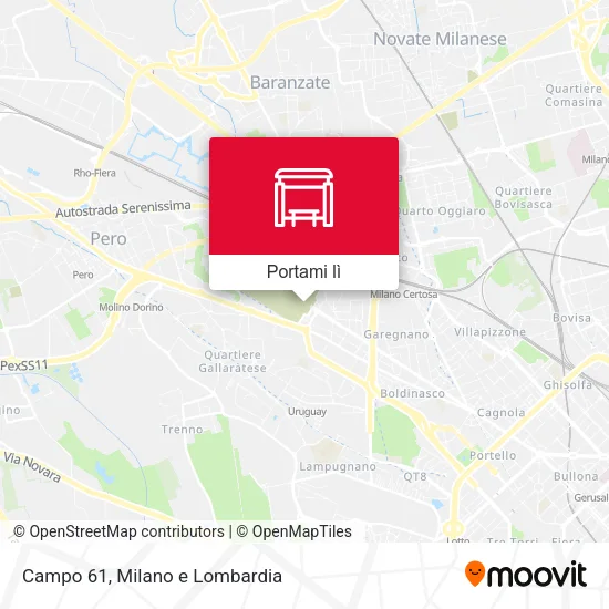 Mappa Campo 61