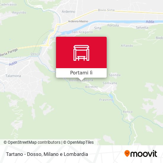 Mappa Tartano - Dosso