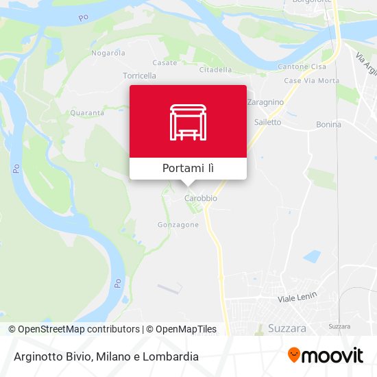 Mappa Arginotto Bivio