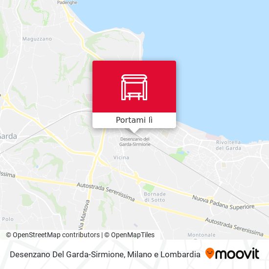 Mappa Desenzano Del Garda-Sirmione