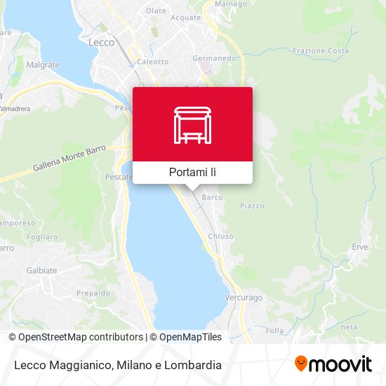 Mappa Lecco Maggianico