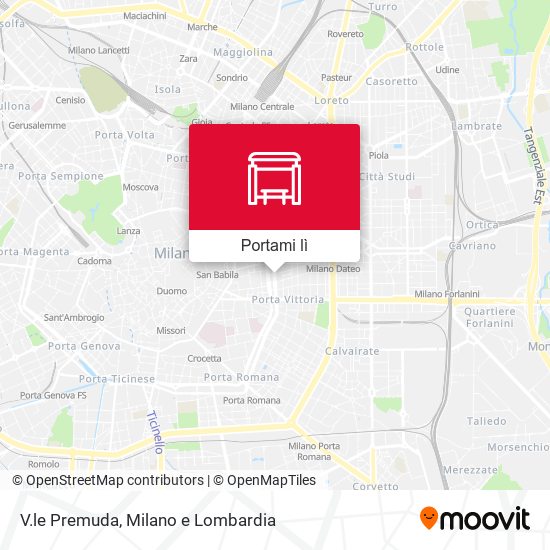 Mappa V.le Premuda