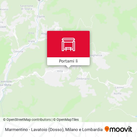 Mappa Marmentino - Lavatoio (Dosso)
