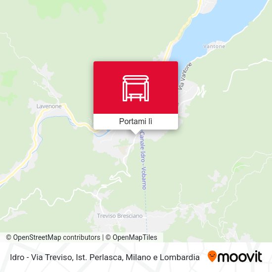 Mappa Idro - Via Treviso, Ist. Perlasca