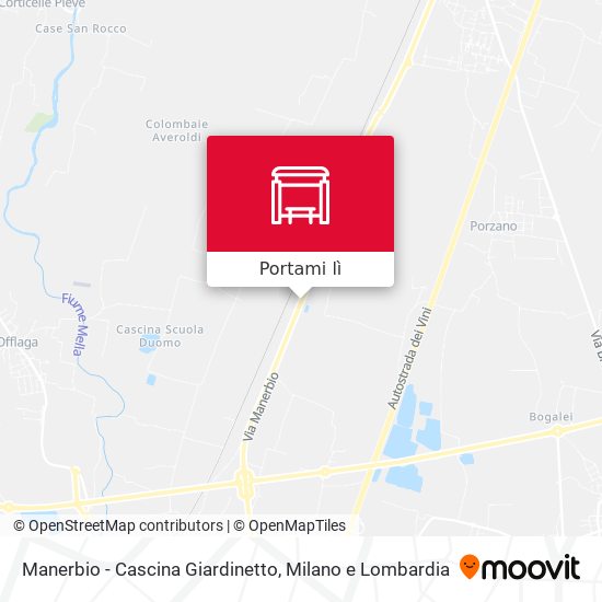 Mappa Manerbio - Cascina Giardinetto