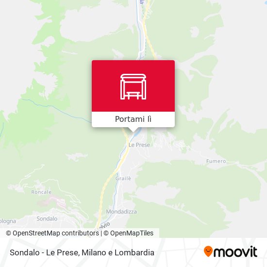 Mappa Sondalo - Le Prese