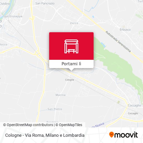 Mappa Cologne - Via Roma