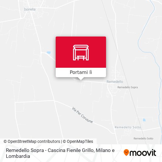 Mappa Remedello Sopra - Cascina Fienile Grillo