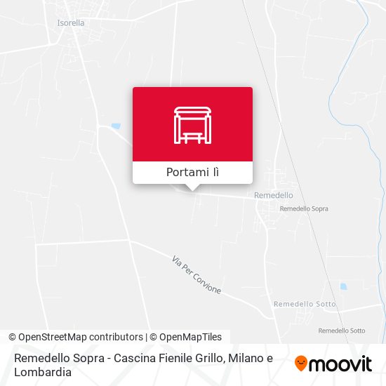 Mappa Remedello Sopra - Cascina Fienile Grillo
