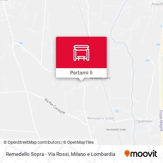 Mappa Remedello Sopra - Via Rossi