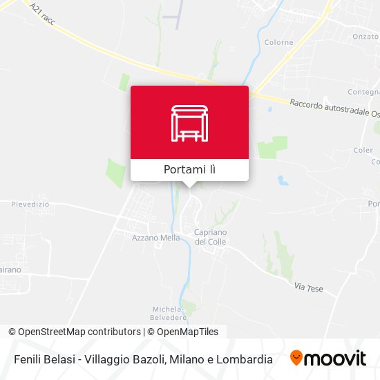 Mappa Fenili Belasi - Villaggio Bazoli