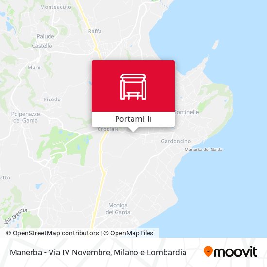 Mappa Manerba - Via IV Novembre