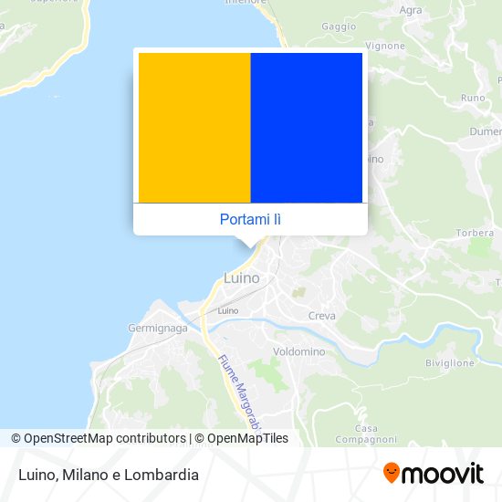 Mappa Luino