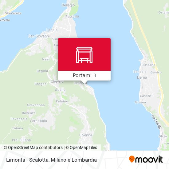 Mappa Limonta - Scalotta