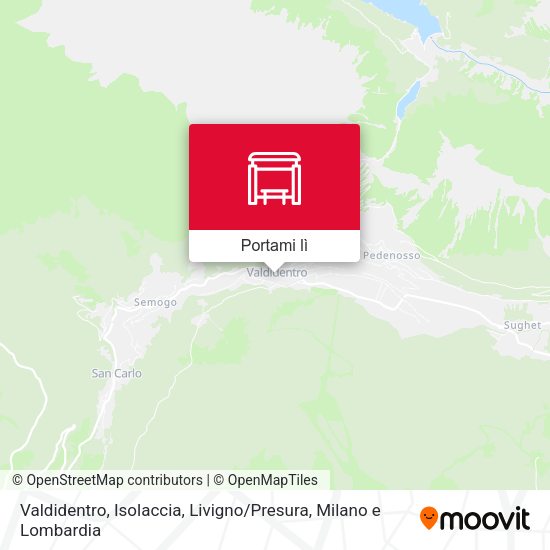 Mappa Valdidentro, Isolaccia, Livigno / Presura