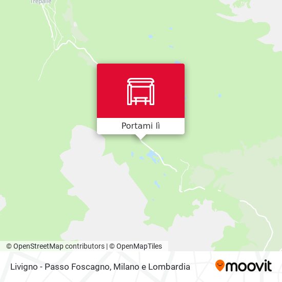 Mappa Livigno - Passo Foscagno