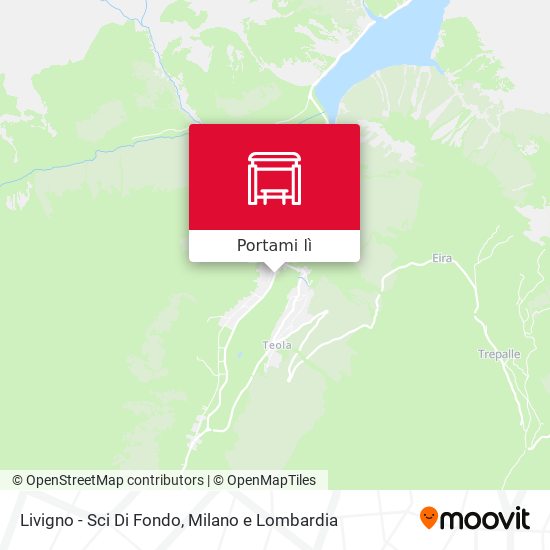 Mappa Livigno - Sci Di Fondo