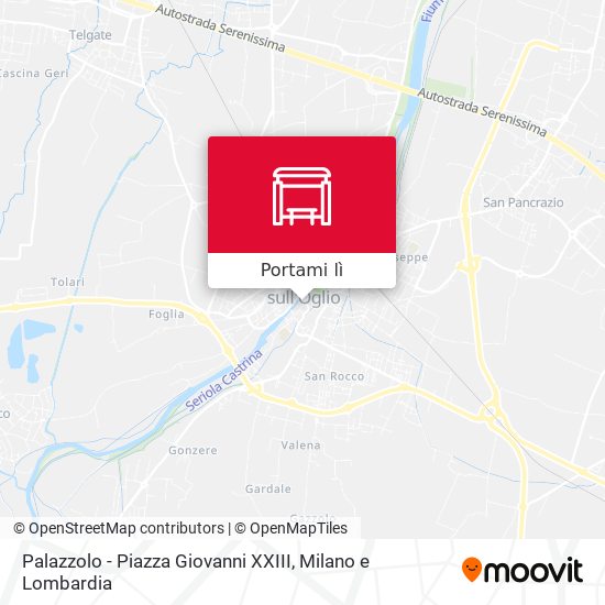Mappa Palazzolo - Piazza Giovanni XXIII