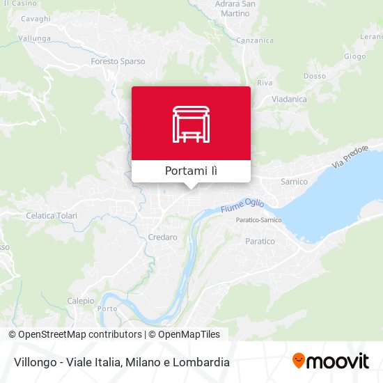 Mappa Villongo - Viale Italia