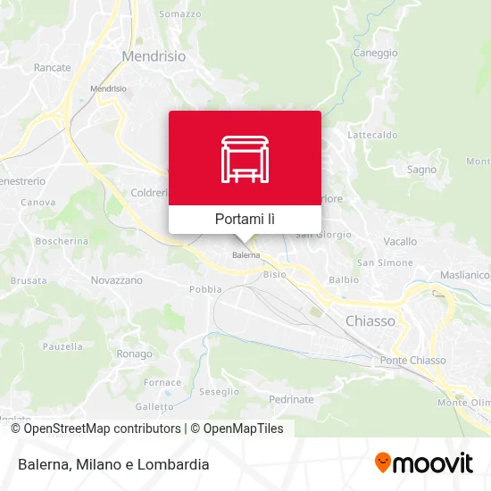 Mappa Balerna