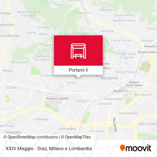 Mappa XXIV Maggio - Diaz