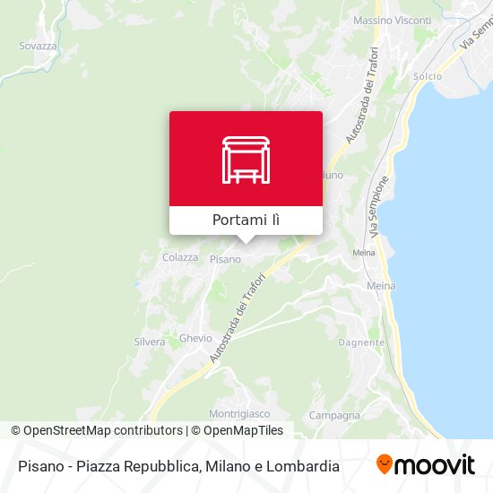 Mappa Pisano - Piazza Repubblica
