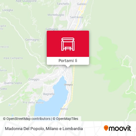 Mappa Madonna Del Popolo