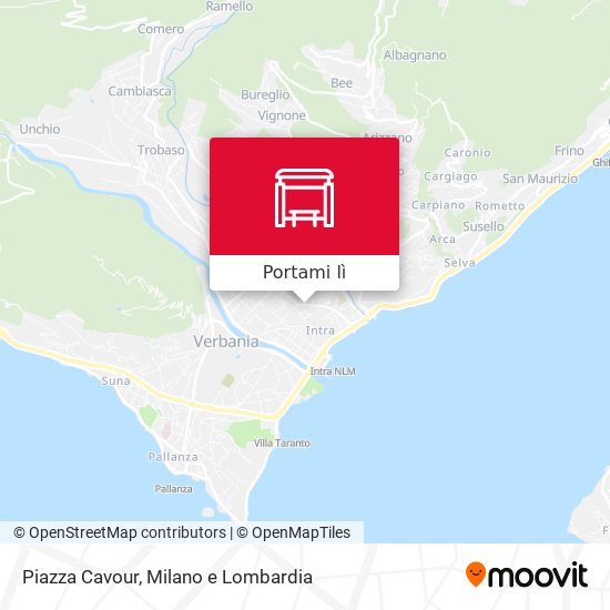 Mappa Piazza Cavour