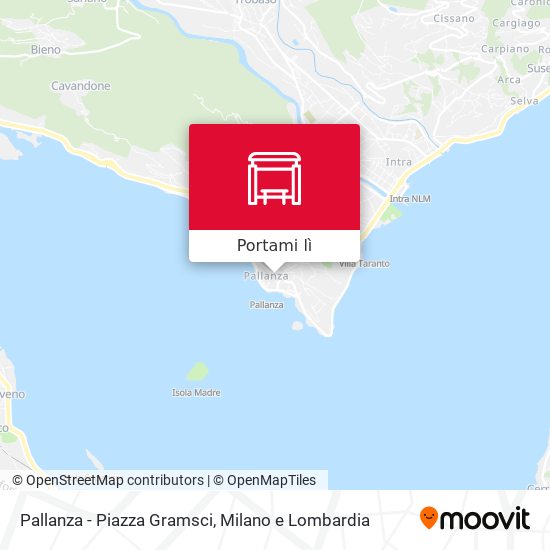 Mappa Pallanza - Piazza Gramsci