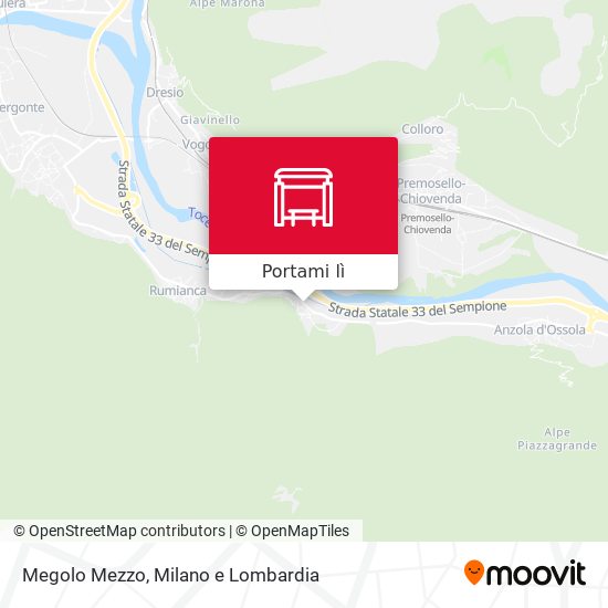 Mappa Megolo Mezzo