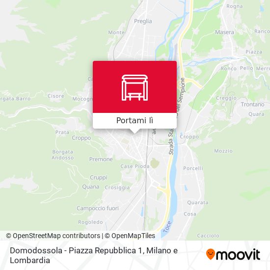 Mappa Domodossola - Piazza Repubblica  1