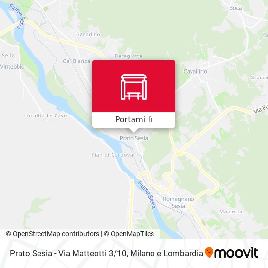 Mappa Prato Sesia - Via Matteotti 3 / 10