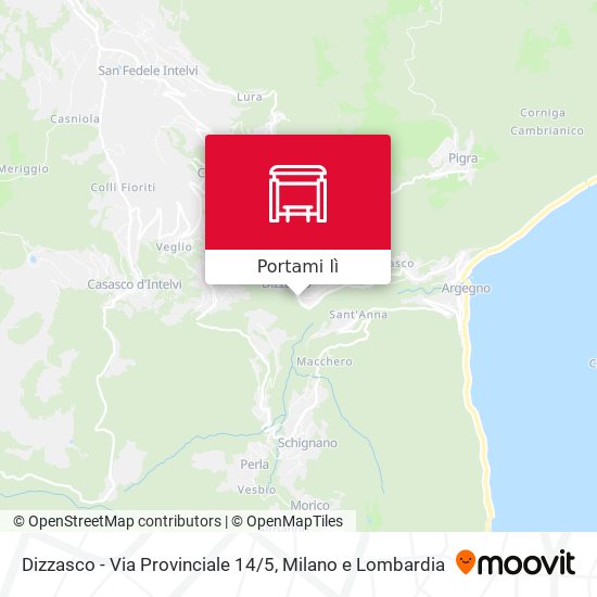 Mappa Dizzasco - Via Provinciale 14 / 5