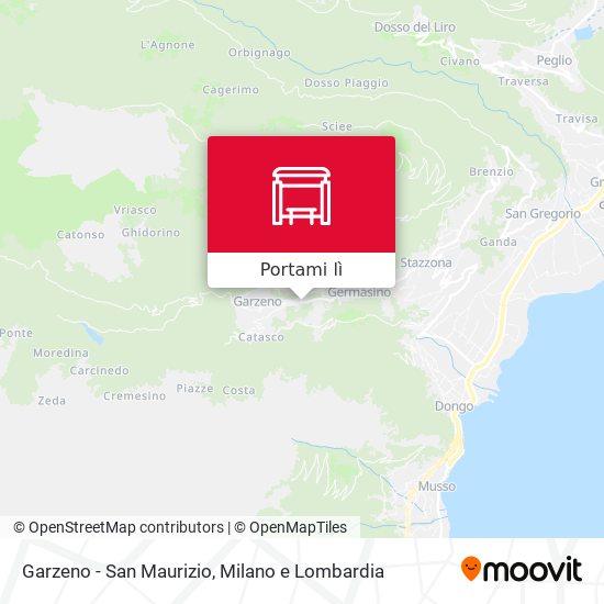 Mappa Garzeno - San Maurizio