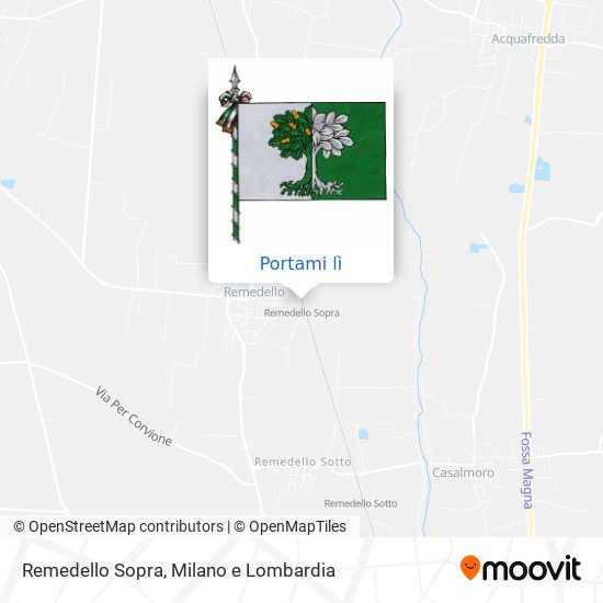 Mappa Remedello Sopra