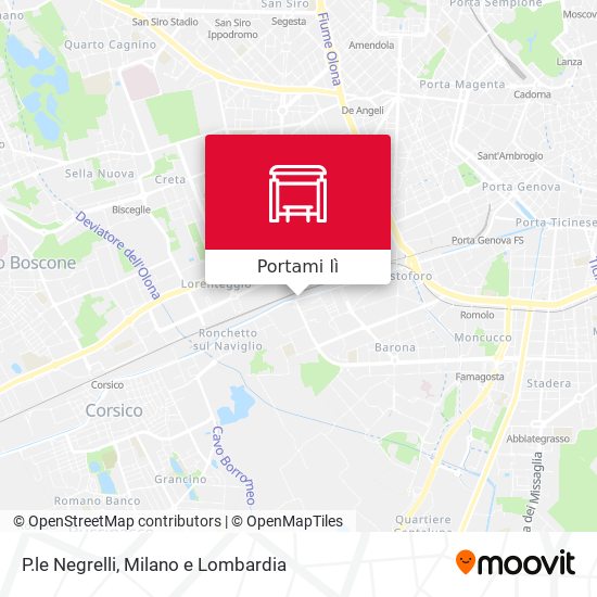 Mappa P.le Negrelli