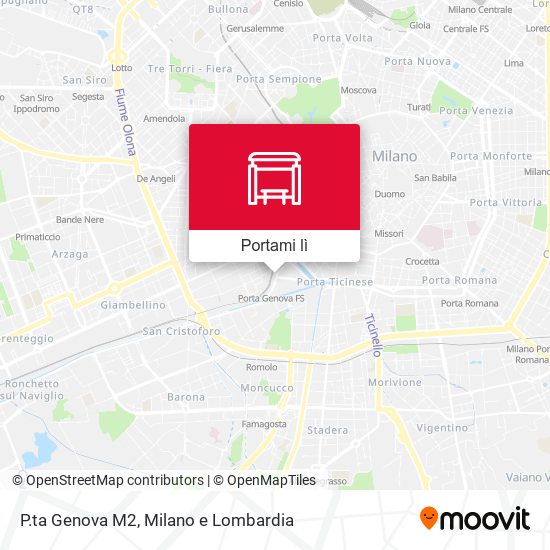 Mappa P.ta Genova M2