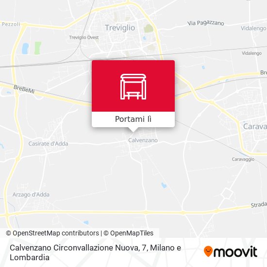 Mappa Calvenzano Circonvallazione Nuova, 7